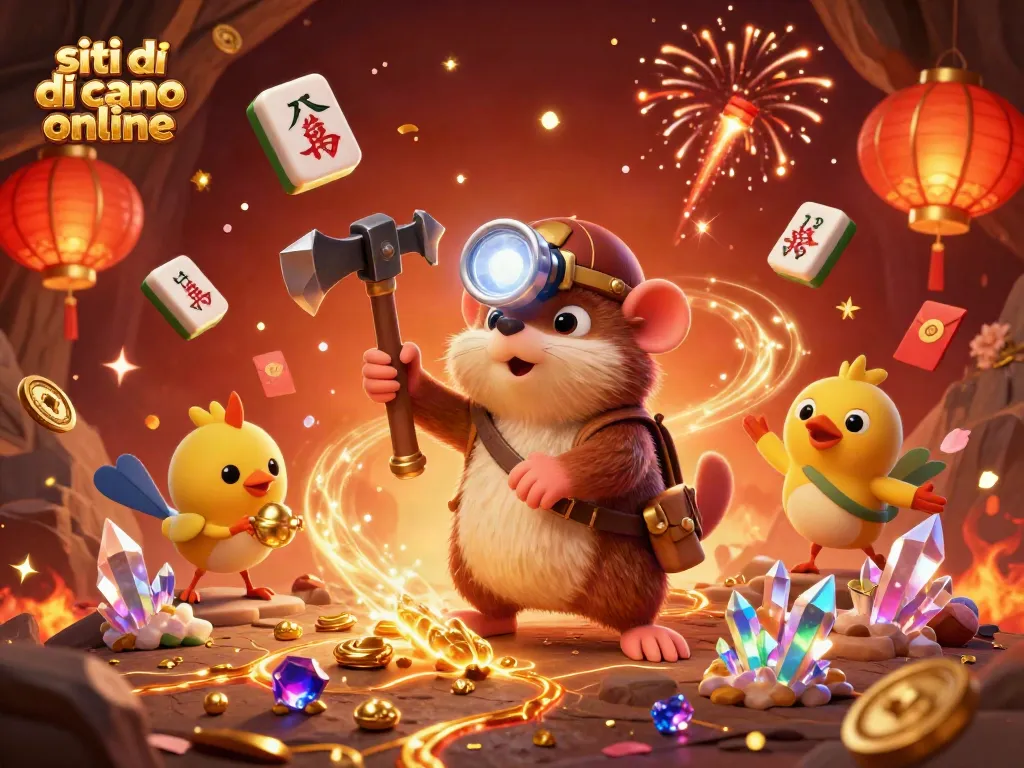 Vivi l'azione nei siti di casino online con il cercatore di tesori e il suo canarino in un mondo di vincite.