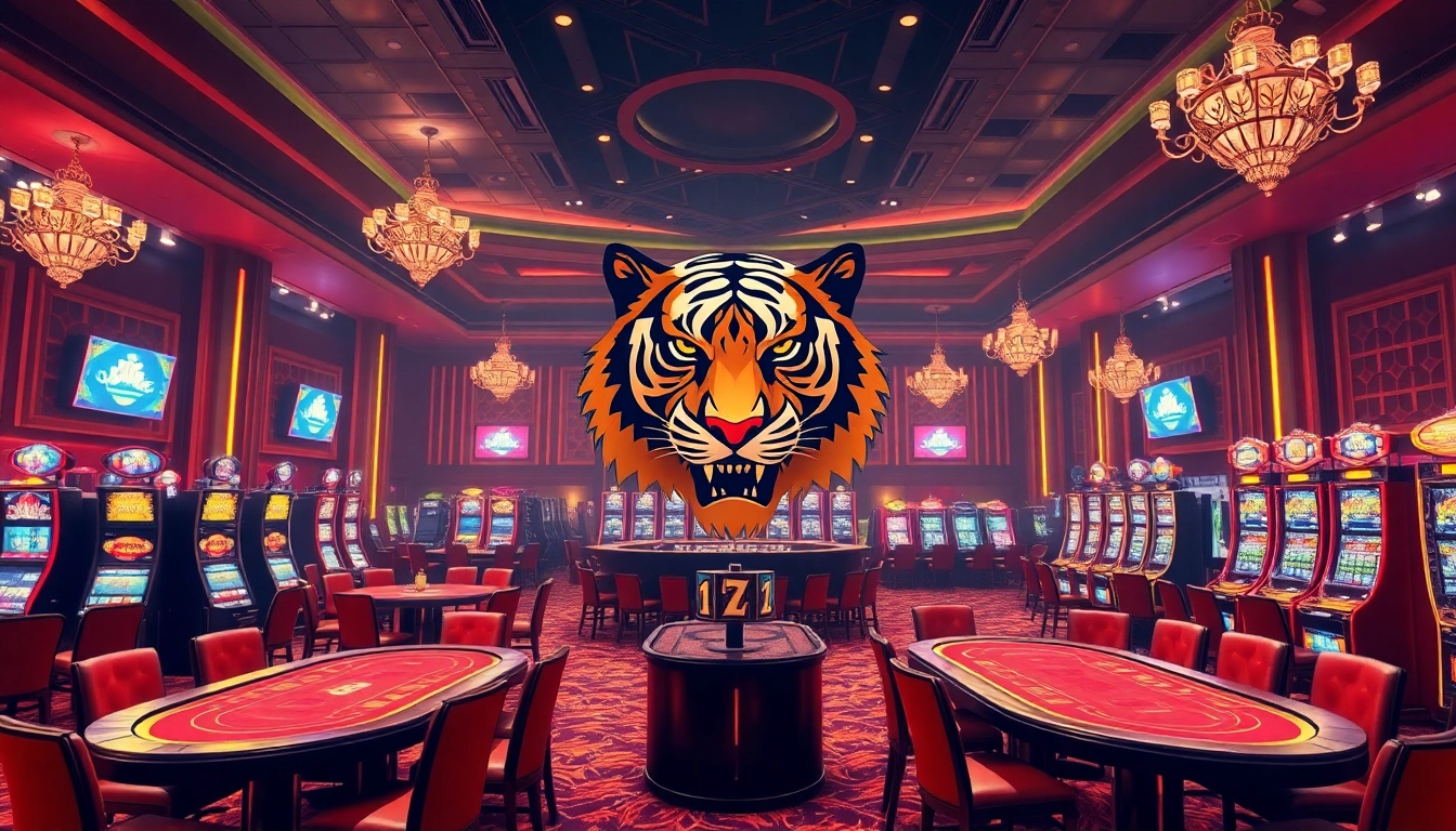 สัมผัสประสบการณ์เสมือน tiger24 vip ในคาสิโนหรูที่เต็มไปด้วยความตื่นเต้น