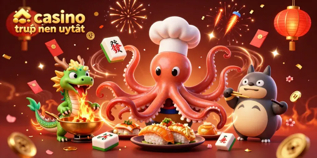 Chơi tại casino trực tuyến uy tín với bữa tiệc hình ảnh sôi động và nhân vật độc đáo.