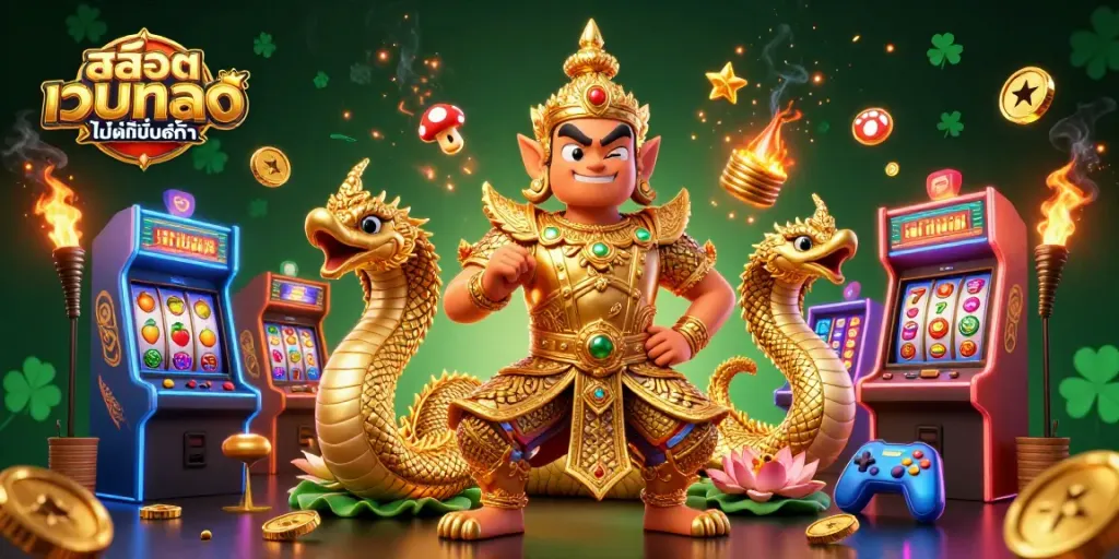 เล่นที่สล็อตเว็บตรงไม่ผ่านเอเย่นต์ไม่มีขั้นต่ํา พร้อมการ์ดวัดมงคลและมังกรทอง
