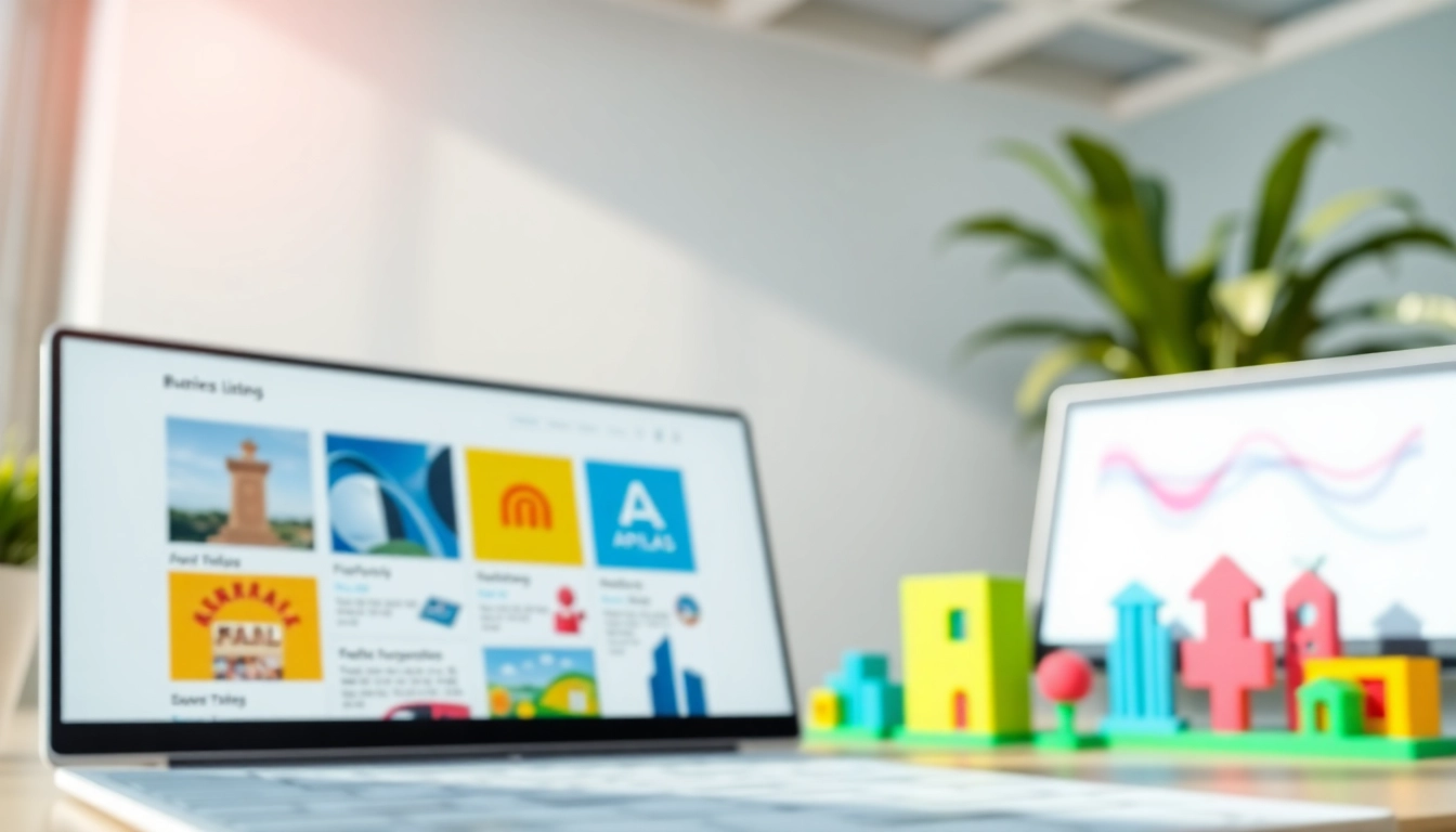 Enhance your Biz Listings with diverse services and vibrant icons.