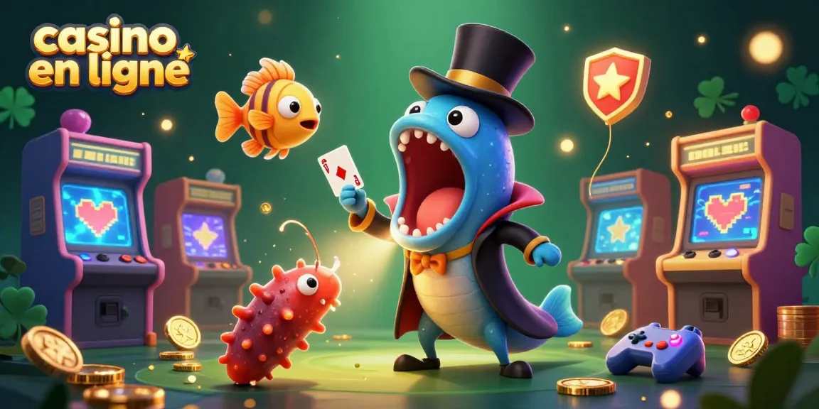 Le casino en ligne offre une magie captivante où un poisson-lanterne et un anguille goulpe enchantent le public avec des tours de cartes.