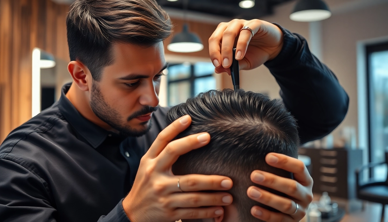 Transforming hair confidence at Ace of Fades 212 with expert styling techniques.