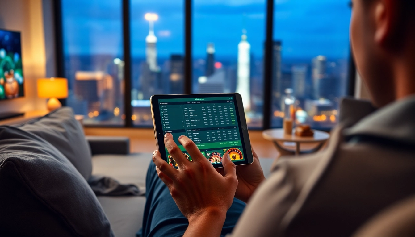 Engaging user on https://mm88bc.com/ betting platform showcasing sportsbook and casino games.