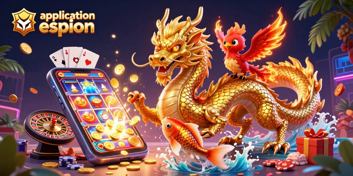 Lancez application espion pour détecter les jeux et surveiller les paris en ligne avec un dragon flamboyant