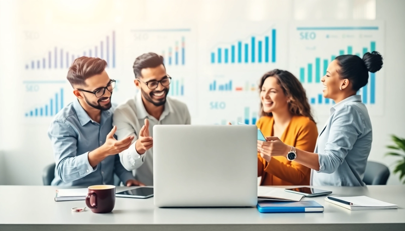 Team optimizing chatgpt seo optimization strategies in a collaborative workspace.