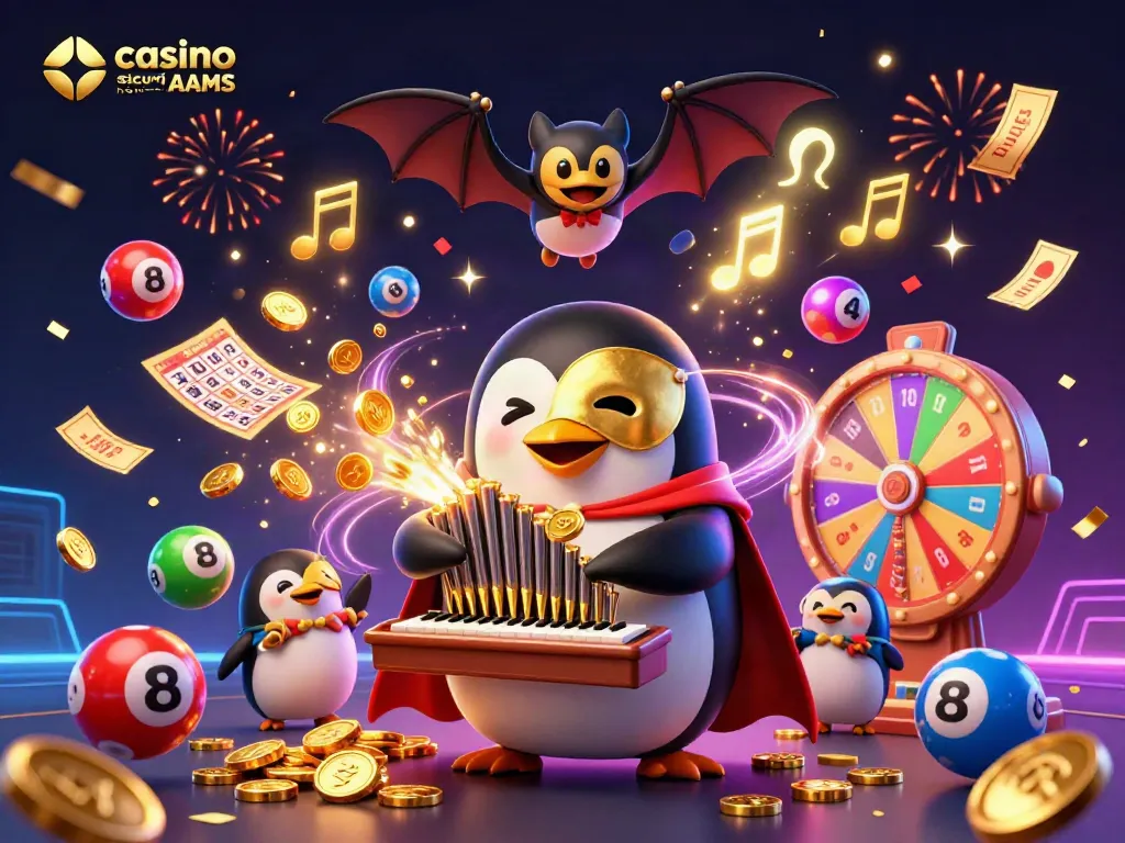 Gioca ai casino sicuri non AAMS con divertenti palline della lotteria e una scenografia straordinaria.