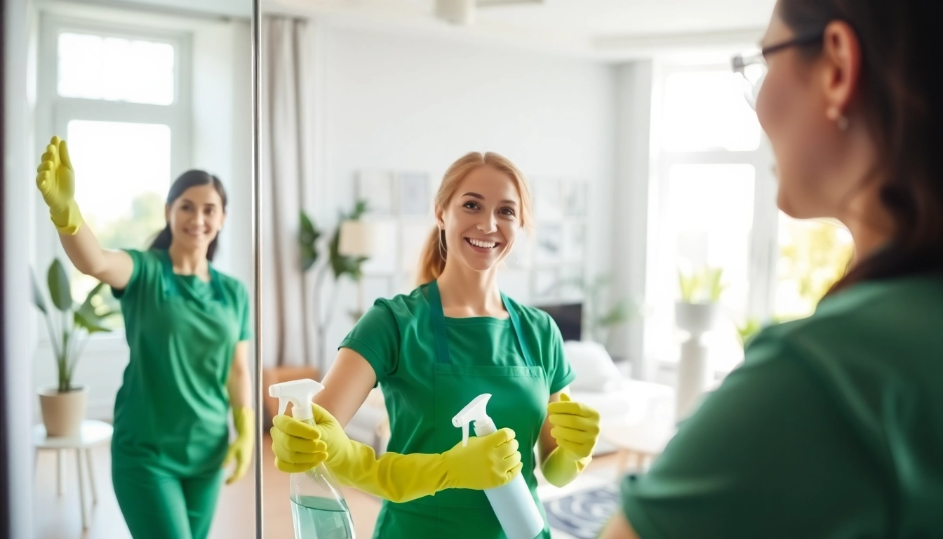 Städfirma stockholm erbjuder professionell städning med glada medarbetare i ett modernt hem.