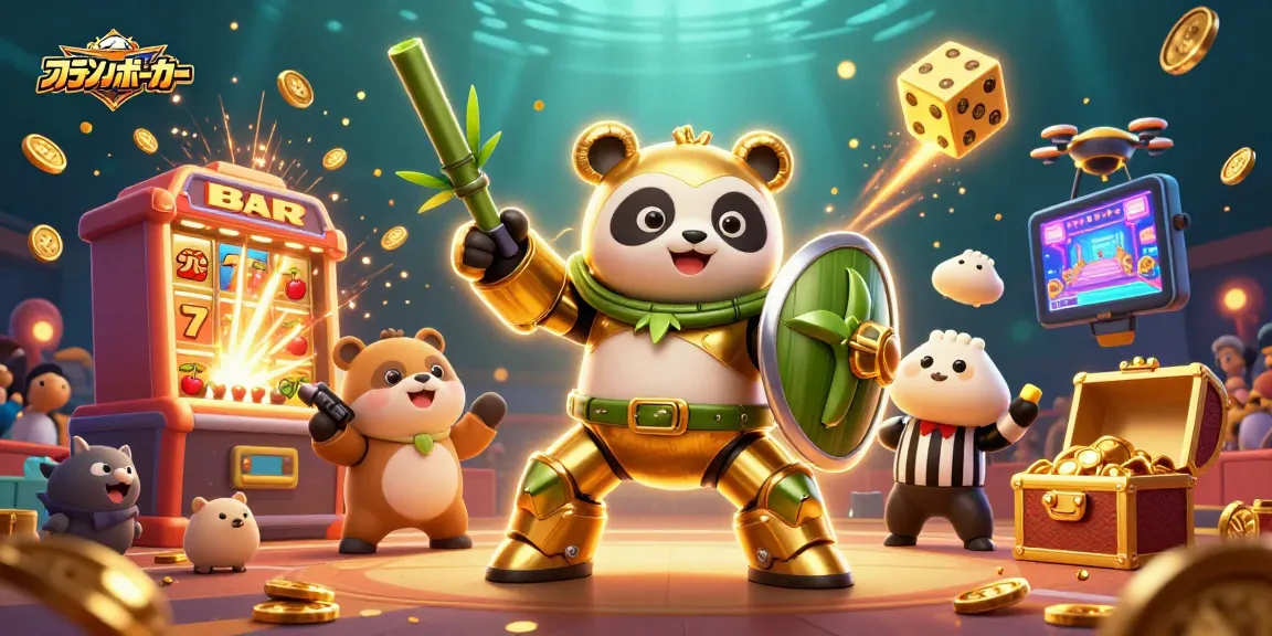 オンラインポーカーで楽しむリアルマネーのゲームシーン、勝負をかけたダイナミックなイラスト。