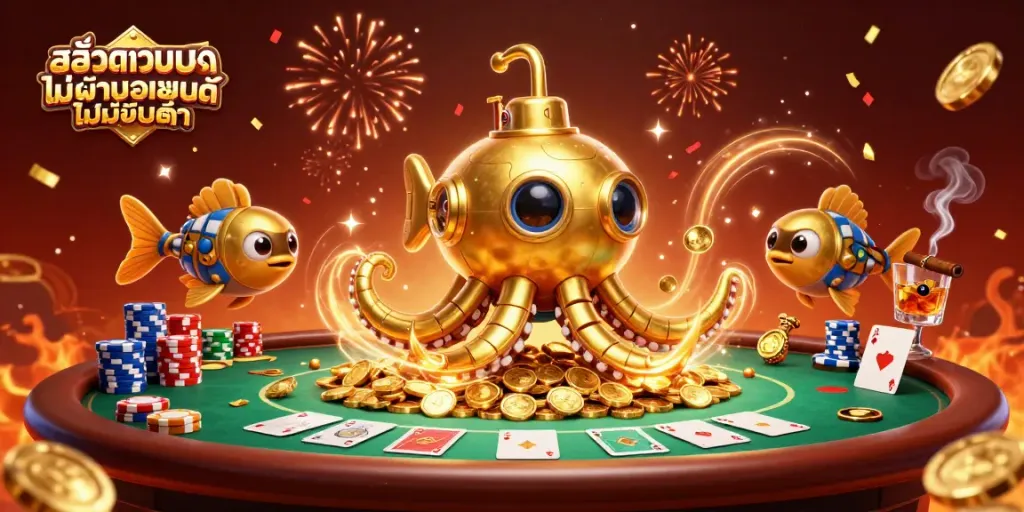 สล็อตเว็บตรงไม่ผ่านเอเย่นต์ไม่มีขั้นต่ำนำโชคจากเกมพนันกับภาพการ์ตูน 3D