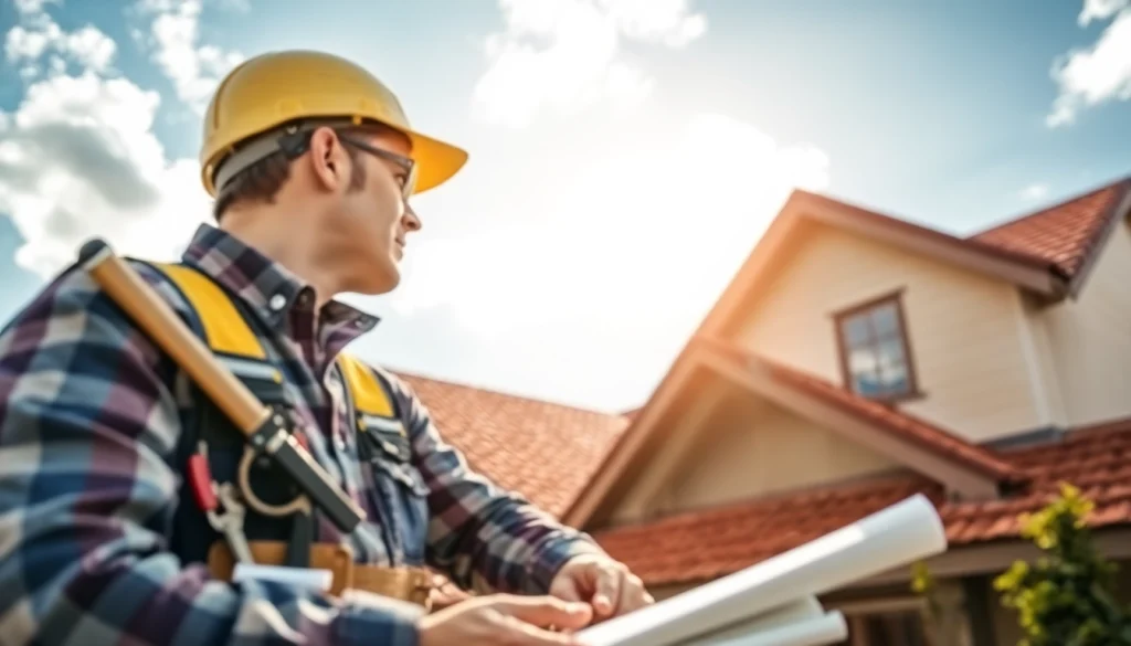 Inspecting a roof during a professional assessment by Twin Shield Roofing.