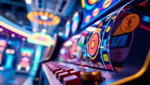 Putar slot menarik tank4d toto slot dengan grafik penuh warna dan desain futuristik.