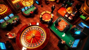 Experience the excitement of nhà cái c168 with players betting at lively casino tables.