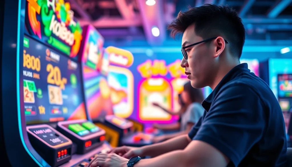 Permainan koi800 game yang menarik dengan grafik berwarna-warni dan suasana energik.