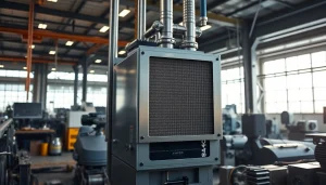 AF88 air filter system showcased in a modern industrial environment
