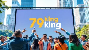 Engage with the dynamic community around 79king as they interact with innovative technology.