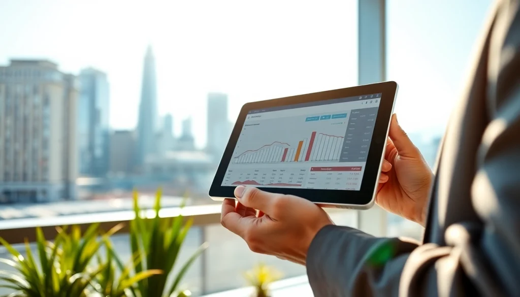 Bewertung von Immobilien auf https://frankfurt-immobilie-bewerten.de mit modernem Tablet in Frankfurt.