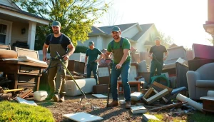 Efficient junk removal services at Myeasyjunkremoval.com transforming cluttered spaces into clean environments.