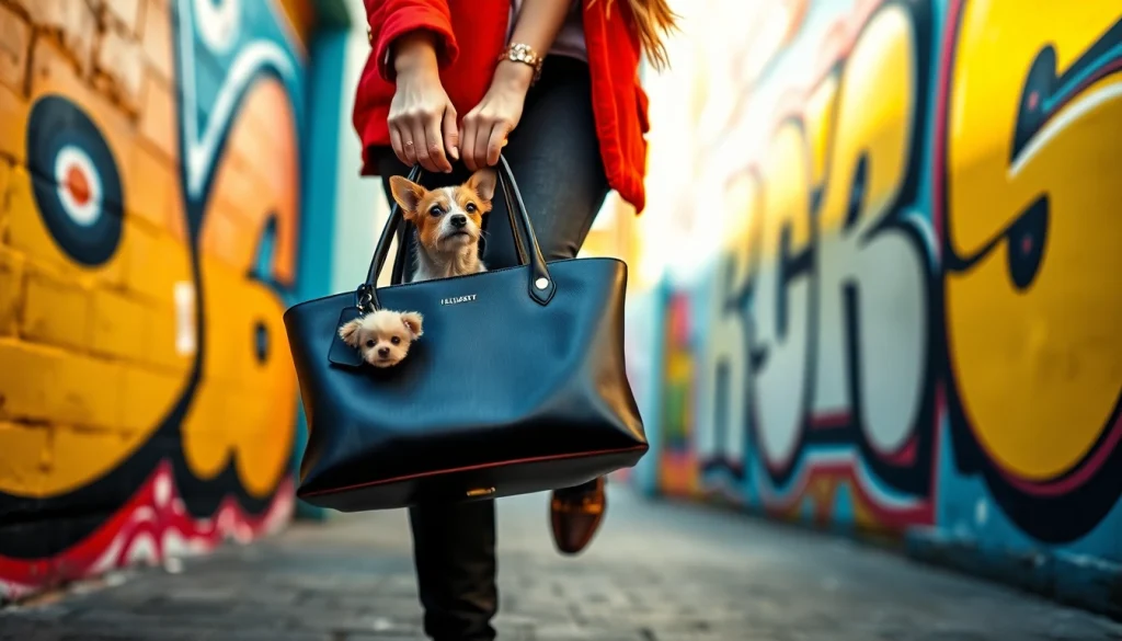Fashionable woman with a handbag showcasing street style at https://www.northernfashions.com.