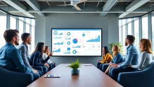 Analyze digital marketing strategies at https://www.fire85.com in an engaging team setting.