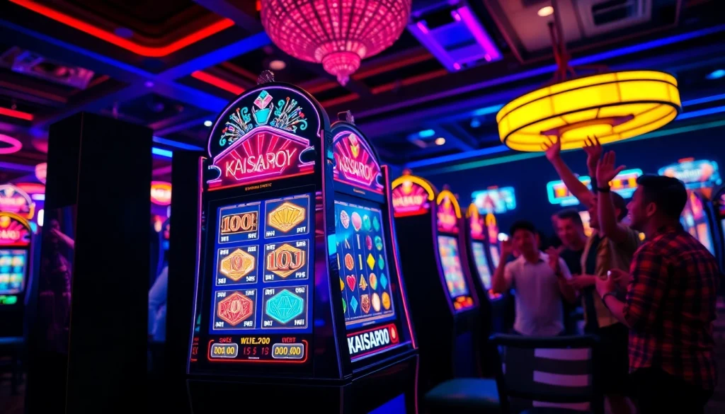 Menangkan permainan kaisar800 slot dengan mesin slot yang menampilkan grafik cerah dan suasana pesta.