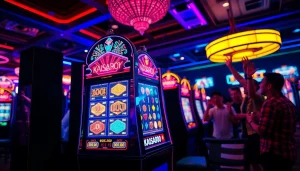 Menangkan permainan kaisar800 slot dengan mesin slot yang menampilkan grafik cerah dan suasana pesta.