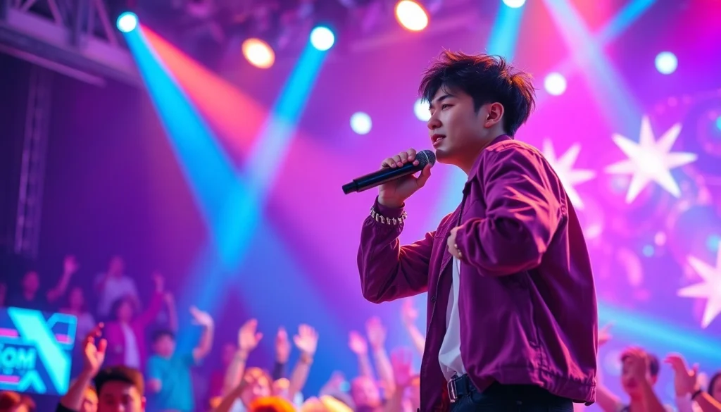 Capture the energy of a live performance with musician on stage at https://www.kpopangel.com.