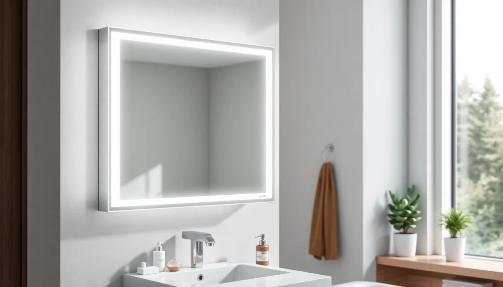 Aktualisieren Sie Ihr Badezimmer mit dem modernen sonni Spiegelschrank voller Funktionen.