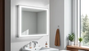 Aktualisieren Sie Ihr Badezimmer mit dem modernen sonni Spiegelschrank voller Funktionen.