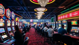 คาสิโนที่น่าตื่นเต้นพร้อมบรรยากาศที่สว่างสดใสและผู้เล่นหลากหลายประเภท