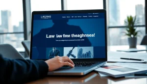 Revamping https://www.lawfirmswebsitedesign.com with professional website design elements