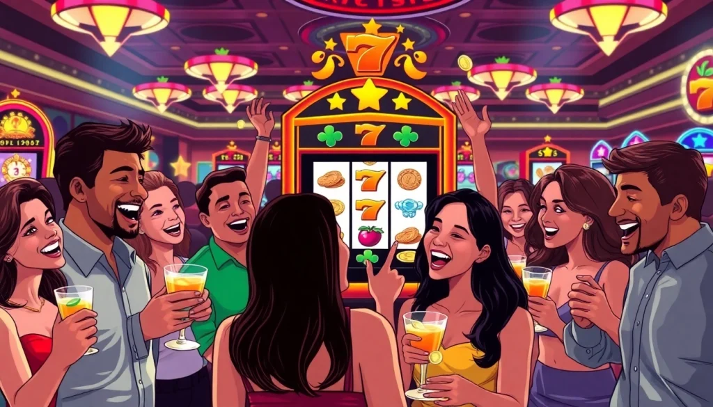 Menangkan slot gacor dengan suasana kasino yang meriah dan ceria.