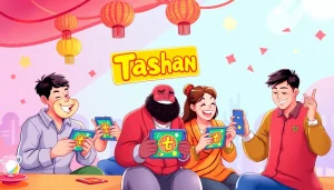 Players enjoying the tashan game on mobile and tablet devices in a dynamic online gaming environment.