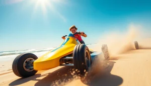 Ervaar de spanning van blokarten bij https://www.blokartschool.nl op het strand