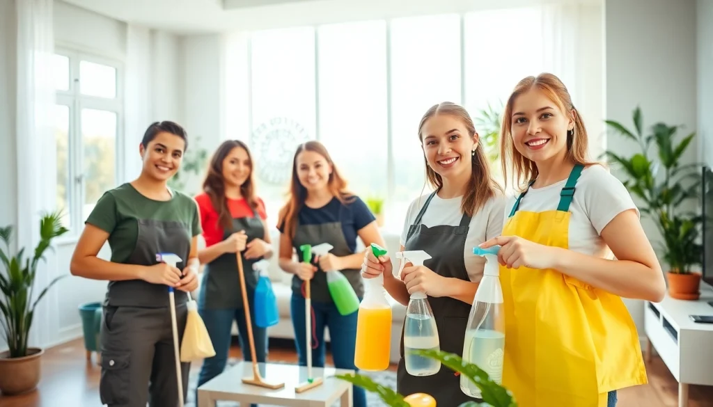 Eco Clean Ellie's team cleaning a home atmosphere, showcasing professional maid services at https://ecocleanellies.com