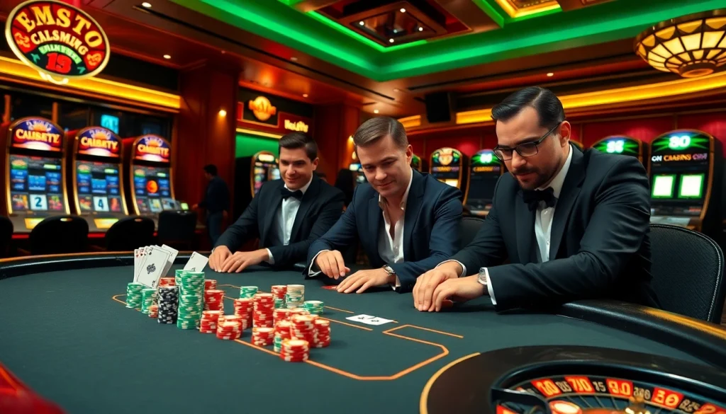 Engage in intense poker play at https://gg88.ing/ featuring luxurious tables and colorful chips.
