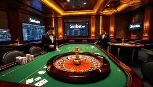 Experience thrilling gambling at sinbet.ink with professional dealers and luxurious casino vibes.