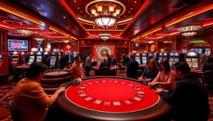 Experience high-stakes excitement at Trang Chủ QQ88 with vibrant casino games and engaged players.