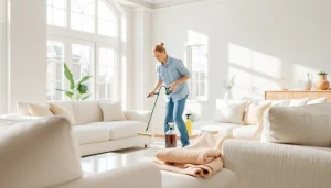Enhance your space with a professional cleaning service showcasing gleaming surfaces and eco-friendly methods.