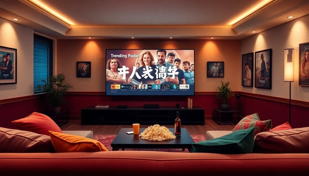 ชม ดูหนังออนไลน์ ที่บ้านในบรรยากาศอบอุ่นด้วยโซฟานุ่มสบายและเครื่องดื่มที่สดชื่น