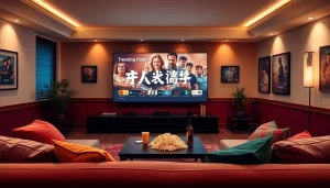 ชม ดูหนังออนไลน์ ที่บ้านในบรรยากาศอบอุ่นด้วยโซฟานุ่มสบายและเครื่องดื่มที่สดชื่น