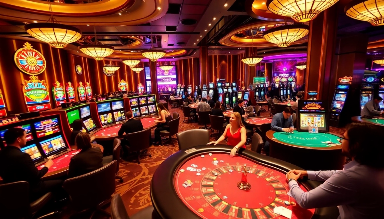 Experience thrilling gaming action at mmoo.llc's luxurious casino floor.
