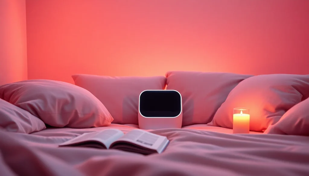 AI sex device in a cozy setting enhancing intimacy and companionship