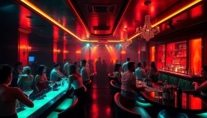 Experience Club sxm's vibrant nightlife with stunning performances and signature cocktails.