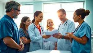 Healthcare professionals collaborate effectively at https://tweestedenziekenhuis.nl, emphasizing teamwork in medicine.