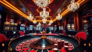 Engage in thrilling games at https://hi88.wedding/ with vibrant slot machines and elegant poker tables.