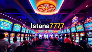 Menampilkan Istana777 dengan pemain aktif dalam suasana permainan slot yang mengasyikkan.
