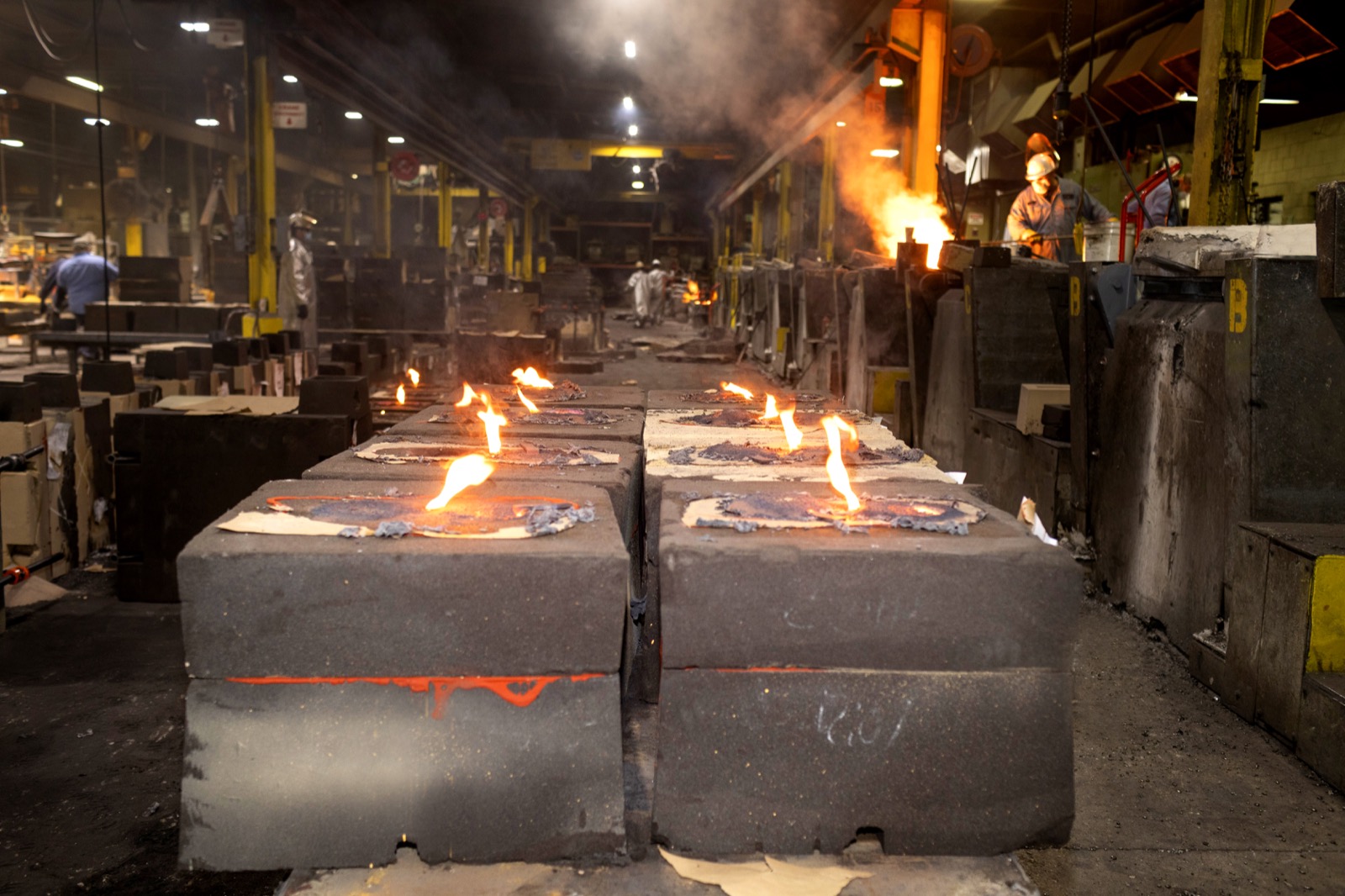 Sand Molds for Metal Casting Designed for Complex Custom Components