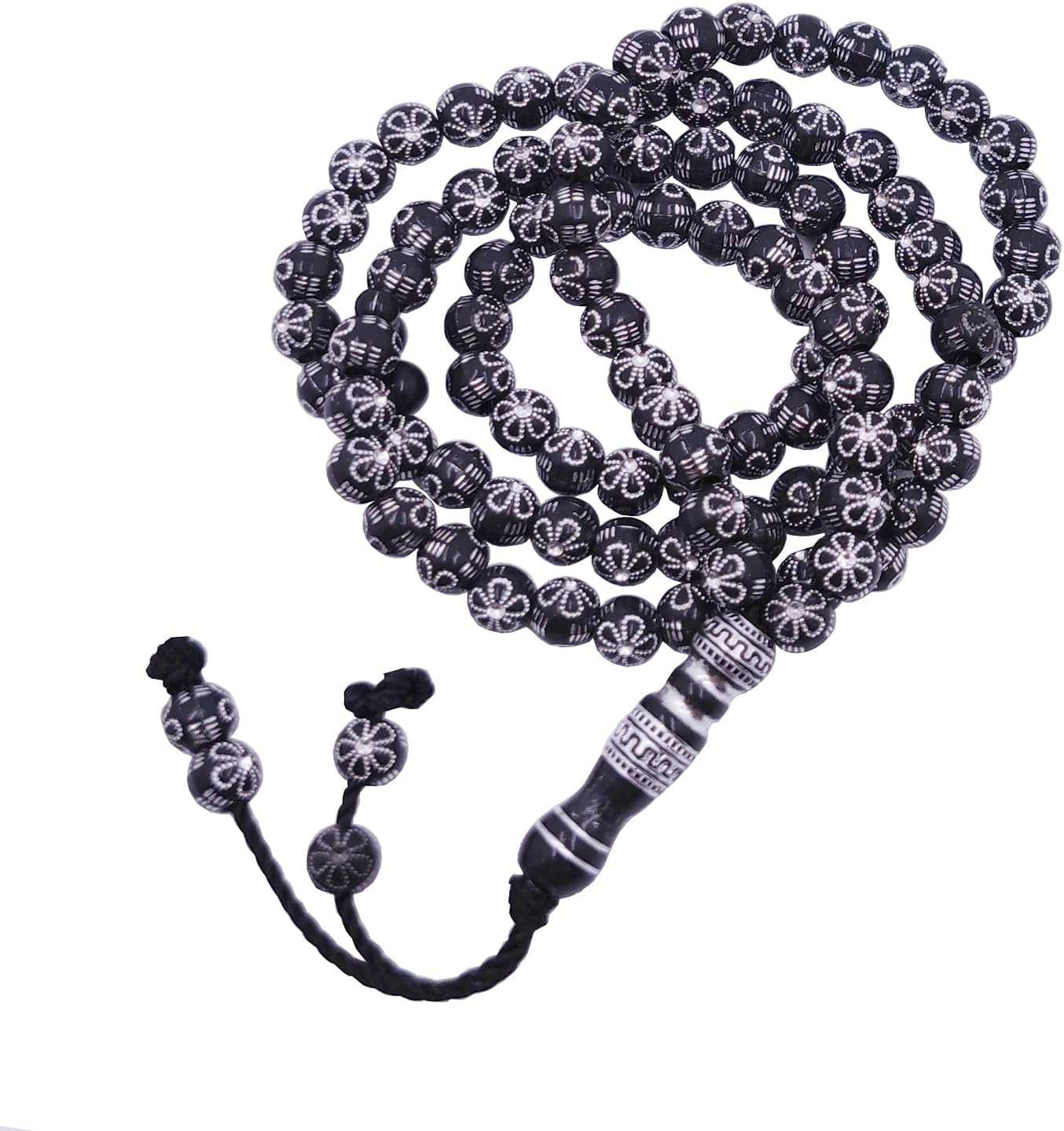 Prayer Bead Necklace for Meditation, Yoga, and Spiritual Balance