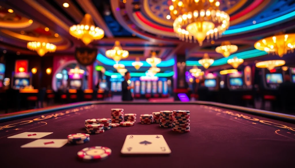 เล่นบาคาร่าออนไลน์ ที่โต๊ะเกมสุดหรูในคาสิโน